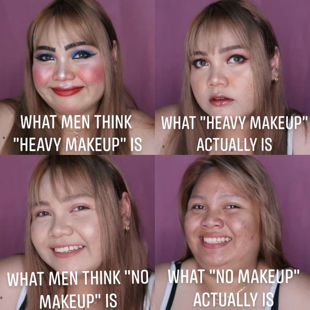 Heavy Makeup or no makeup