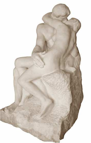 The Kiss - Rodin Sculpture